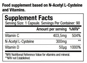 INMUNOVID (Vitamine C + NAC + Vitamine D)