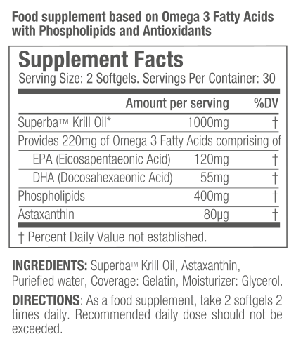 SUPERBA™ KRILL OIL (Omega 3)